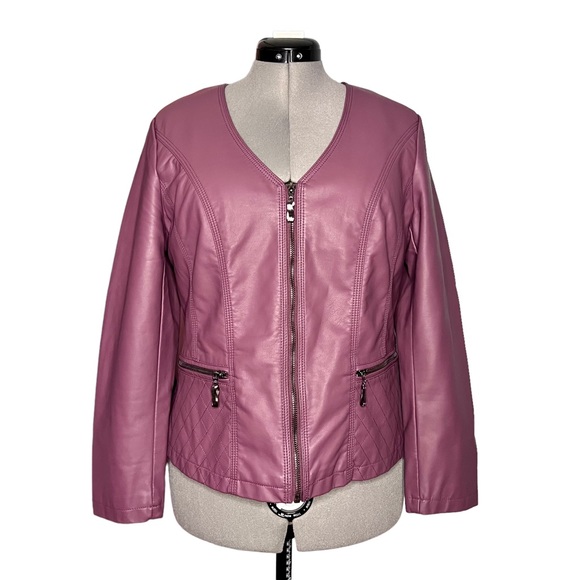 Cleo Petits Faux Leather Jacket - Picture 1 of 9